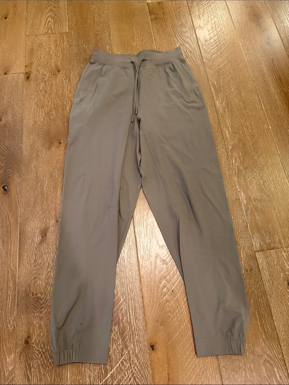 Women’s Brown Jogger Pants - Casual Drawstring Trousers